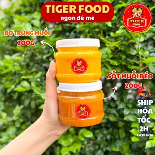 Sốt muối béo 200g TIGER FOOD - Sốt bơ trứng muối hũ 200g bán lẻ không kèm topping