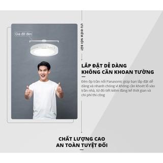 Đèn ốp trần nổi Tròn Panasonic Surface Mounted Công suất (6W, 12W, 18W, 24W)