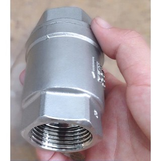 Van 1 chiều lò xo inox 304 - van nước 1 chiều - van 1 chiều hơi khí nén