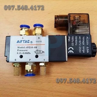 Van điện từ airtac 4v210-08 chính hãng