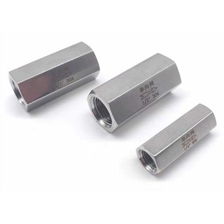 Van 1 chiều inox 304 lg - van 1 chiều lò xo inox - van 1 chiều hơi khí nén - hàng đài loan