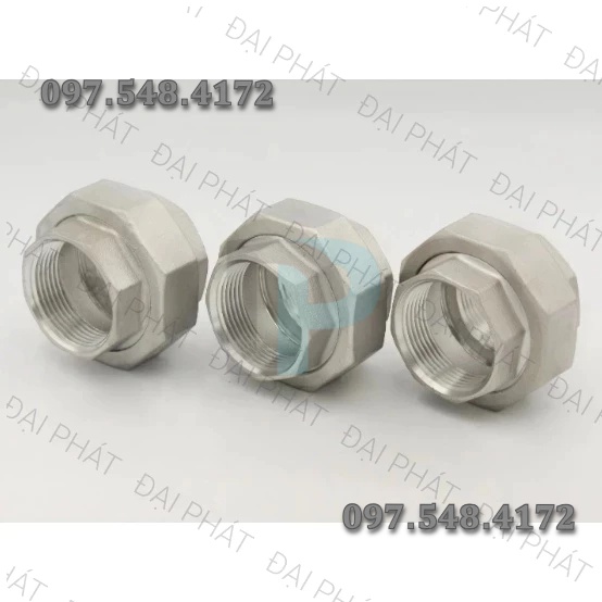 Rắc co inox 304-rắc co hơi inox, rắc co nước