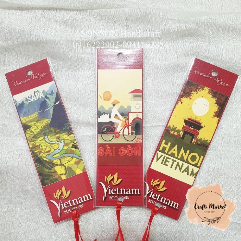 HÀNG VNXK Bookmark In Ảnh Văn Hóa Du Lịch Việt Nam, Tranh Đồ Họa, Quà Tặng Lưu Niệm, Quà Lưu Niệm Bền Đẹp Đánh Dấu Sách