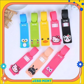 Tag Thẻ hành lý My Trip Cuties Animal - Thẻ treo vali Hoạt hình dễ thương