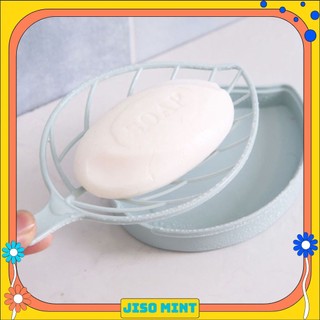 HỘP ĐỰNG XÀ BÔNG XÀ PHÒNG HÌNH CHIẾC LÁ HÀN QUỐC - THE LEAF KORÉA