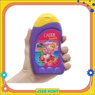 Sữa Tắm Gội Carrie Junior Hương Cherry / Grapeberry / Double Milk cho bé 280g