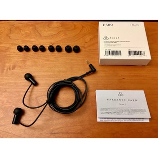 [NC] Tai Nghe In Ear FINAL E500 | NGHE TẠP | Không Mic