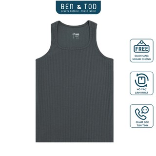 Áo lót ba lỗ nam BEN & TOD 22047 vải cotton mềm mại thoáng khí thấm hút mồ hôi OUTLET 79