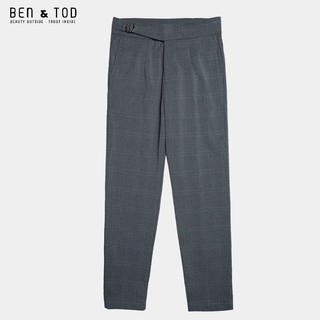 Quần tây âu nam BEN & TOD 22002 side tab cạp cao công sở co giãn tôn dáng dày dặn nam tính chỉnh chu
