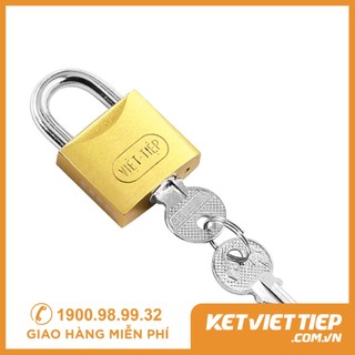 Ổ khóa việt tiệp mini chính hãng khóa bấm cao cấp chống cắt siêu bền kèm 2 chìa khóa