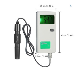 pH Meter High Precision Portable pH Tester Backlight Display Water Quality Tester for Laboratory Drinking Water Hydropon