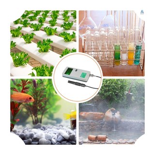 pH Meter High Precision Portable pH Tester Backlight Display Water Quality Tester for Laboratory Drinking Water Hydropon