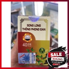  Song Long Thống Phong Đan Chính Hãng Hộp 40 Viên - Viên uống đau nhức xương khớp thoái hóa thoát vị tê bì tay chân 
