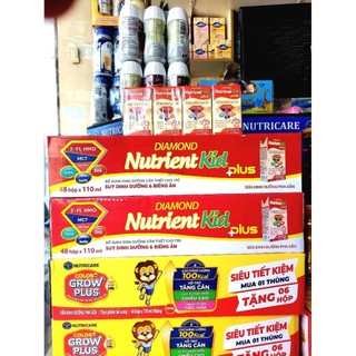 Combo 2 thùng Sữa Nutrient kid Plus Pha Sẵn 110ml