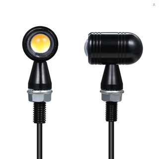 Motorcycle Mini Vintage LED Turn Signals Blinker Light Indicator ZDSH