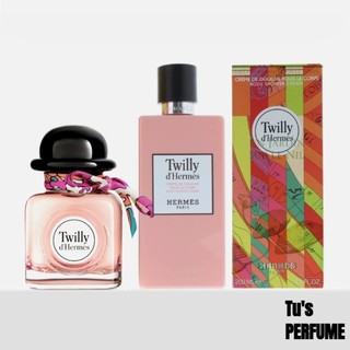 Combo sữa tắm nước hoa hermes twilly d'hermes 200ml + nước hoa 85ml