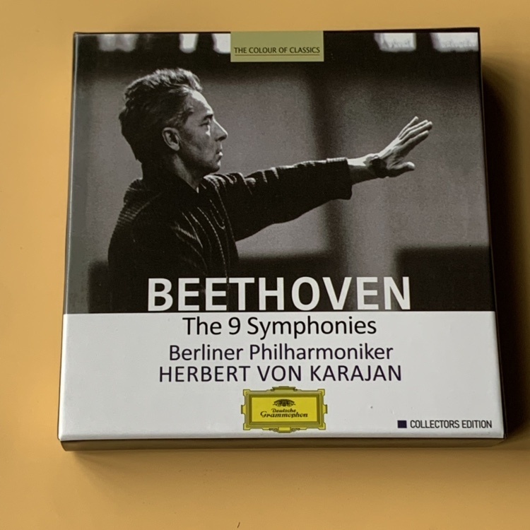 Brand New BEETHOVEN THE 9 SYMPHONIES BERLINER PHILHARMONIKER Herbert Karajan 5CD Classic Music Album
