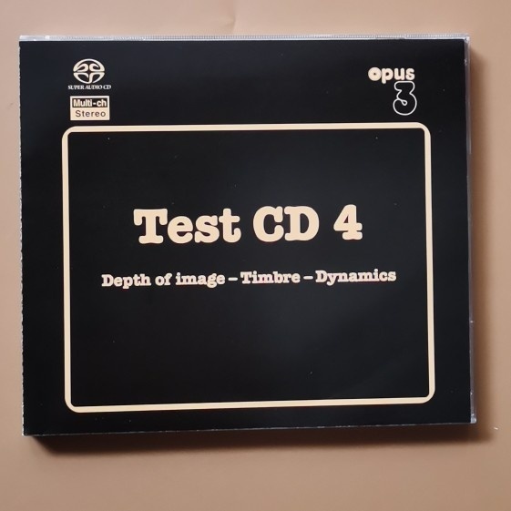 OPUS 3 Test CD 4 Depth of image timbre dynamics Audiophile Music Album
