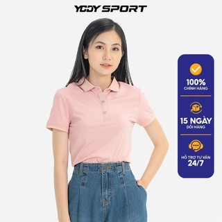 Áo polo nữ Pima YODY chất cotton pima có cổ mềm mại kháng khuẩn tự nhiên APN3010