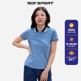 Áo thun polo nữ YODY chất liệu vải mắt chim thấm hút mồ hôi thoáng mát APN3704