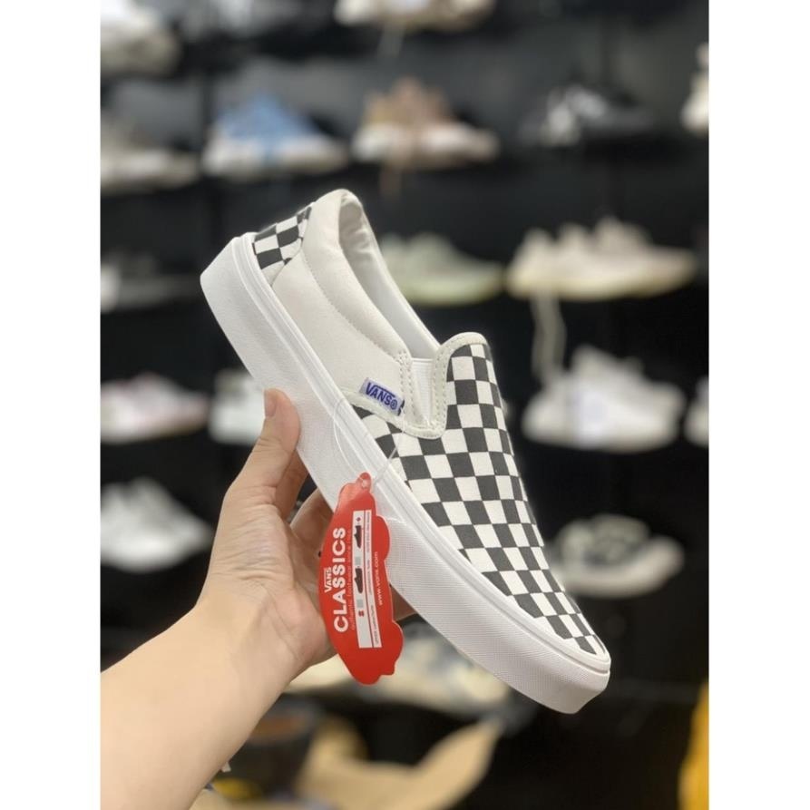 Giày Thể Thao Slipon 𝐕𝐀𝐍𝐒 Vaul Caro Nam nữ hot