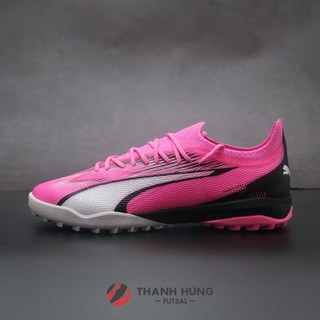  GIÀY ĐÁ BÓNG CHÍNH HÃNG PUMA ULTRA ULTIMATE CAGE TT - 107745-01 - HỒNG TRẮNG 