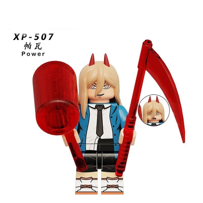 Mô Hình Nhân Vật Phim Hoạt Hình Demon Slayer Bằng Lego