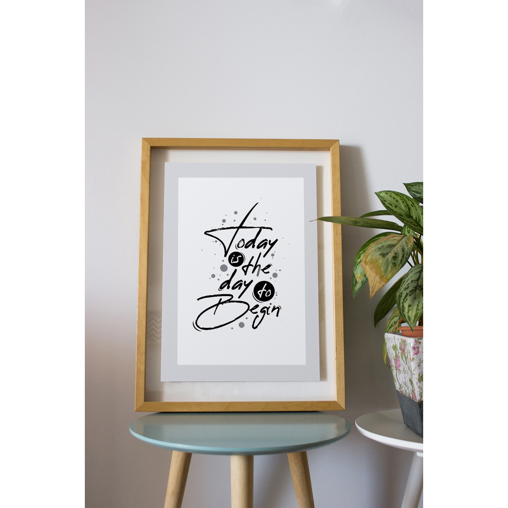 Tranh Typography ifiArt A4 A5 digital & vẽ tay sắc sảo. Trang trí tường, để bàn (no frame)