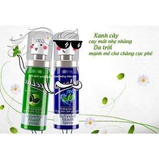 Xịt Thơm Miệng GreeLux Extra Cool 12ml / Greelux Fresh Mint Cool