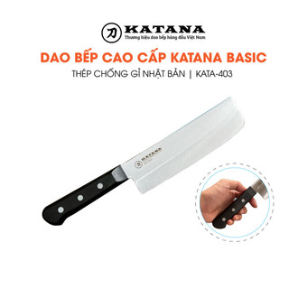 Dao bếp cao cấp katana basic nakiri - dao thái rau củ kata403