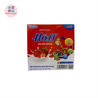 Sữa chua Hoff vị dâu 6m+
