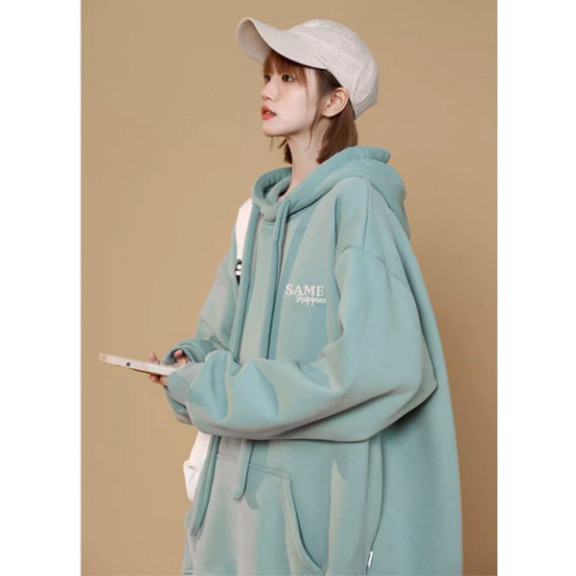 Áo Hoodie giới tính SAME - áo khóa ngoài bomber nỉ Bông Mũ Rộng 4 Màu Bassic Form Rộng Unisex | BigBuy360 - bigbuy360.vn