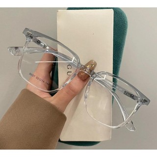Kính Mát Gọng Vuông Màu Đen Cổ Điển Phong Cách Cho Nam Và Nữ D185