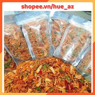 Khô gà lá chanh xé sợi loại ngon, hũ pet 120g