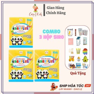 Giá Sỉ 3 Hộp Siro Ăn Ngon Baby Plus Chính Hãng