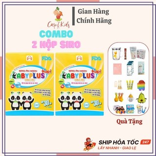 Combo 2 Hộp Siro Ăn Ngon Baby Plus Chính Hãng