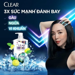 Dầu gội sạch gàu Clear 880g