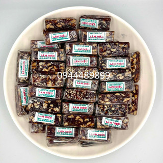 Kẹo chuối gừng đậu thơm ngon Lâm Diệu 250g/ 500g/ 1kg - đồ ăn vặt