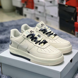Giày thể thao nike air force 1 low brooklyn sail black - giày sneaker af1 âm dương cổ thấp nam nữ cao cấp full box bill