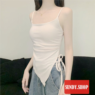 Nữ tank top tank top nữ thiết kế áo hở lưng Áo Tank Top Hở Lưng Kiểu Pháp Thiết Kế Ngọt Ngào Cho Nữ