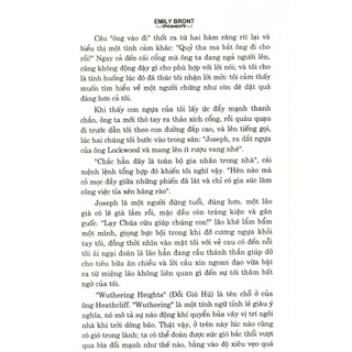 Sách - Đồi gió hú (bìa cứng) - tái bản - Emily Bronte - MT