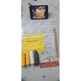 Set túi thêu DIO chữ to