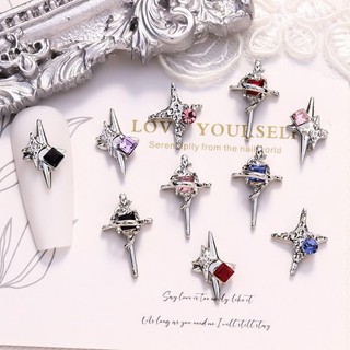 (Charm bán lẻ 1 cái ) Charm nail đính đá gắn trang trí móng tay loại sịn