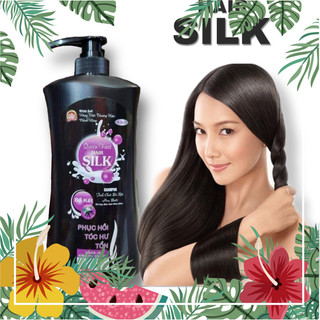 Dầu gội đầu bồ kết tinh chất hoa bưởi hair silk 1000ml
