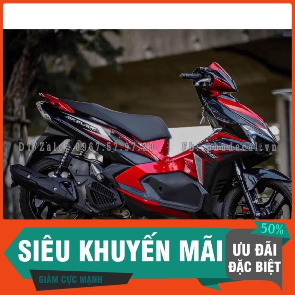 [FREE SHIP] Tem Rời Dán Xe Ab đỏ đen 2016-2019