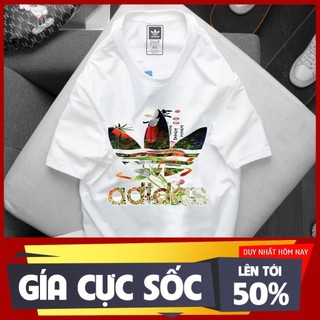 Áo Thun Adidas Thể Thao Nam Nữ Tay Ngắn Cổ Tròn, Vải Cotton Mịn Mát, Giá Rẻ - Chất Lượng In Cao Cấp Có Big Size Mẫu 14