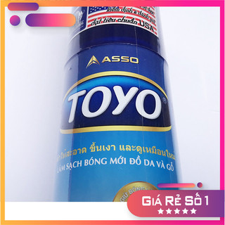 (Chính hãng) Chai Xịt Toyo Làm Sạch, Bóng, Mới Đồ Da, Gỗ, Nhựa 500ml [sỉ chiết]