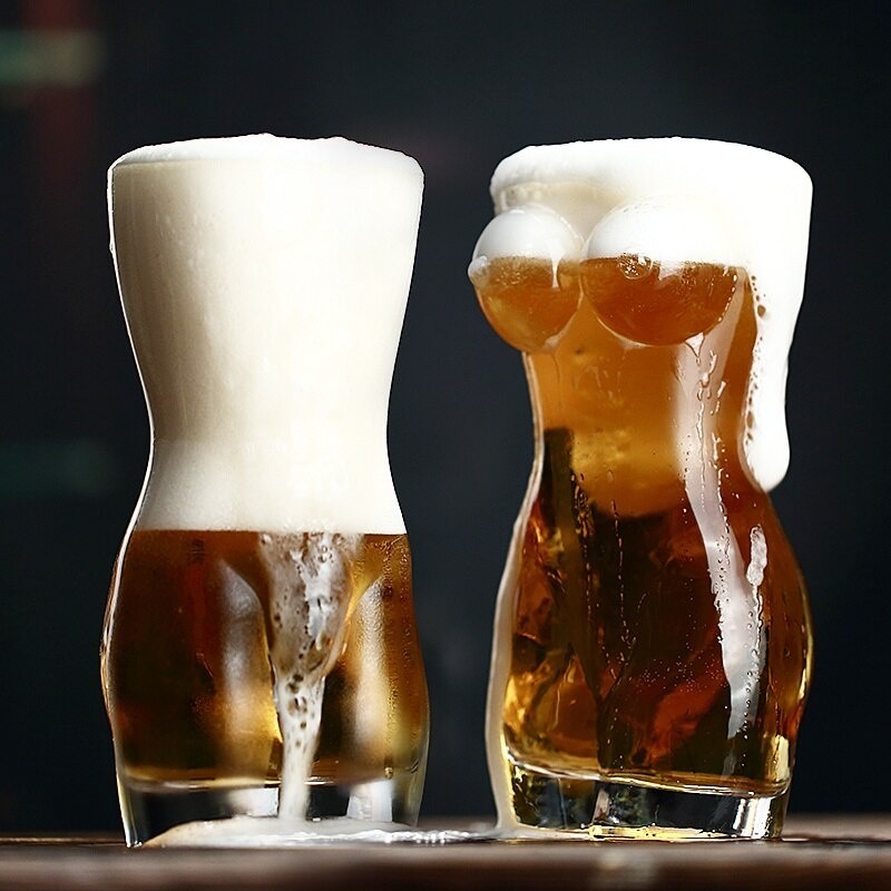 3D sáng tạo cơ thể hình dạng thủy tinh cốc ly whisky rượu vang bắn sexy Lady đàn ông bia cho vodka