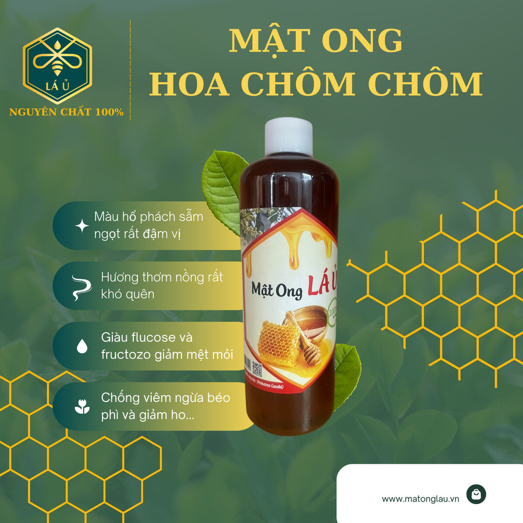 MẬT ONG LÁ Ủ ( HOA CHÔM CHÔM)