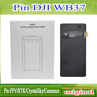 Drone wb37 drone mirage 4rtk/mg-1p/t16/t20/t30/fpv pin điều khiển từ xa m210/m300 pin màn hình sáng wb37 4920mah